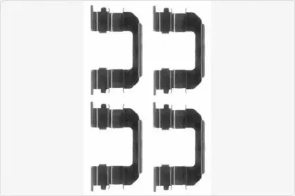 Комплектующие, колодки дискового тормоза MGA купить