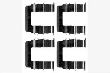 Комплектующие, колодки дискового тормоза MGA купить