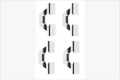 Комплектующие, колодки дискового тормоза MGA купить