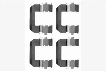 Комплектующие, колодки дискового тормоза MGA купить