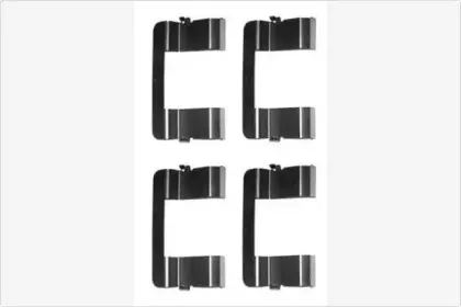 Комплектующие, колодки дискового тормоза MGA купить