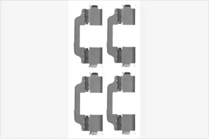 Комплектующие, колодки дискового тормоза MGA купить