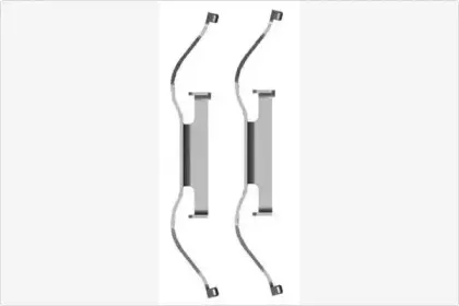 Комплектующие, колодки дискового тормоза MGA купить
