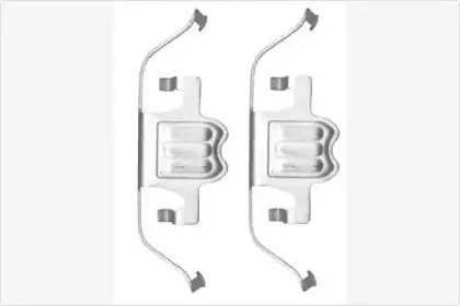 Комплектующие, колодки дискового тормоза MGA купить