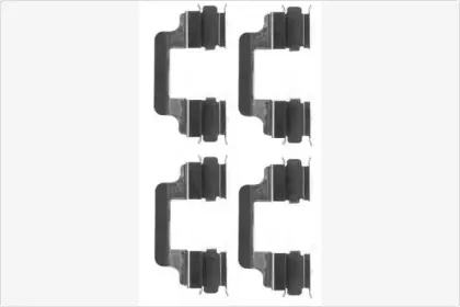 Комплектующие, колодки дискового тормоза MGA купить