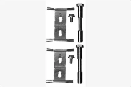 Комплектующие, колодки дискового тормоза MGA купить