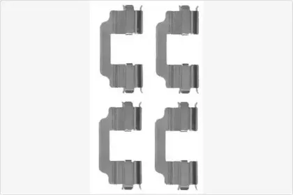 Комплектующие, колодки дискового тормоза MGA купить