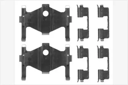 Комплектующие, колодки дискового тормоза MGA купить