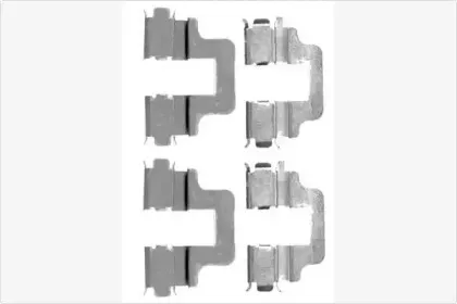 Комплектующие, колодки дискового тормоза MGA купить