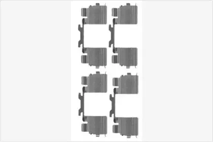 Комплектующие, колодки дискового тормоза MGA купить