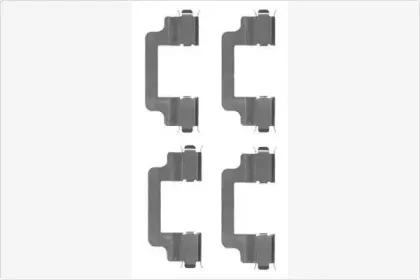 Комплектующие, колодки дискового тормоза MGA купить