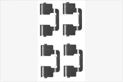 Комплектующие, колодки дискового тормоза MGA купить