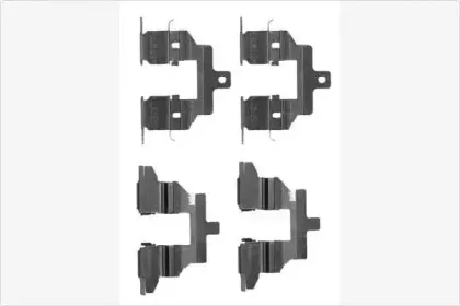 Комплектующие, колодки дискового тормоза MGA купить