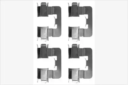 Комплектующие, колодки дискового тормоза MGA купить