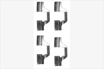 Комплектующие, колодки дискового тормоза MGA купить