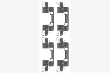 Комплектующие, колодки дискового тормоза MGA купить