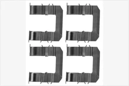 Комплектующие, колодки дискового тормоза MGA купить