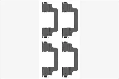 Комплектующие, колодки дискового тормоза MGA купить