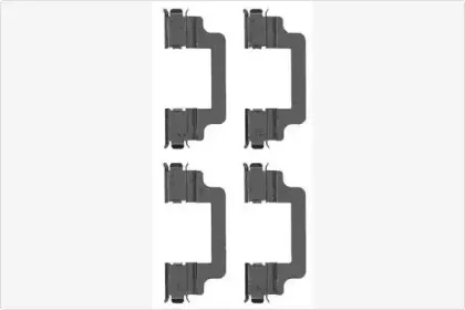 Комплектующие, колодки дискового тормоза MGA купить
