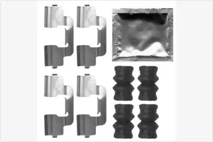 Комплектующие, колодки дискового тормоза MGA купить