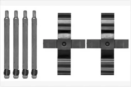 Комплектующие, колодки дискового тормоза MGA купить