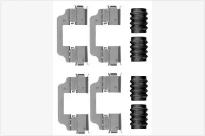 Комплектующие, колодки дискового тормоза MGA купить