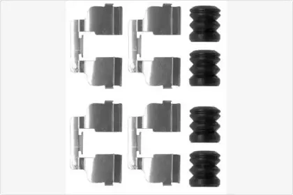 Комплектующие, колодки дискового тормоза MGA купить