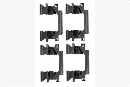 Комплектующие, колодки дискового тормоза MGA купить