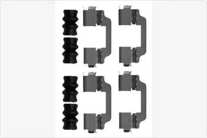 Комплектующие, колодки дискового тормоза MGA купить