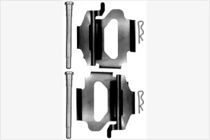Комплектующие, колодки дискового тормоза MGA купить