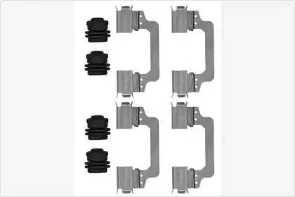 Комплектующие, колодки дискового тормоза MGA купить