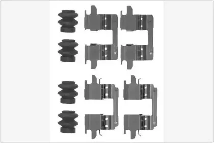 Комплектующие, колодки дискового тормоза MGA купить