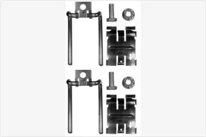 Комплектующие, колодки дискового тормоза MGA купить