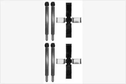 Комплектующие, колодки дискового тормоза MGA купить