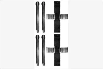 Комплектующие, колодки дискового тормоза MGA купить