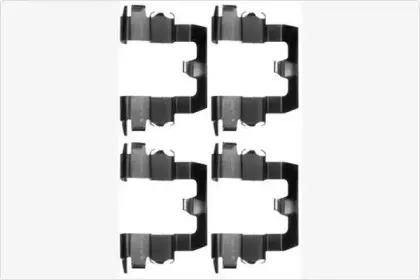 Комплектующие, колодки дискового тормоза MGA купить