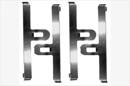 Комплектующие, колодки дискового тормоза MGA купить