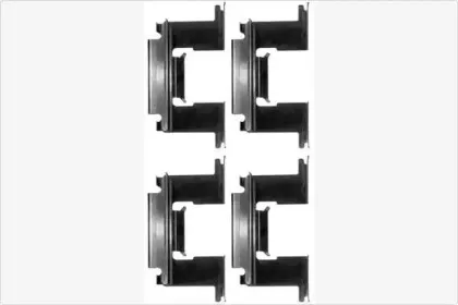 Комплектующие, колодки дискового тормоза MGA купить