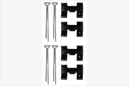 Комплектующие, колодки дискового тормоза MGA купить