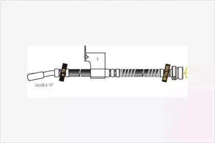 Тормозной шланг MGA купить