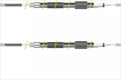 Трос, стояночная тормозная система MGA купить