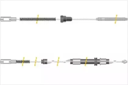 Трос, стояночная тормозная система MGA купить