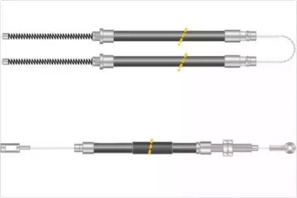 Трос, стояночная тормозная система MGA купить