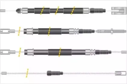 Трос, стояночная тормозная система MGA купить