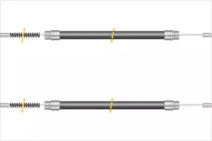 Трос, стояночная тормозная система MGA купить