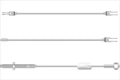 Трос, стояночная тормозная система MGA купить