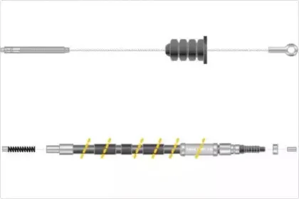 Трос, стояночная тормозная система MGA купить