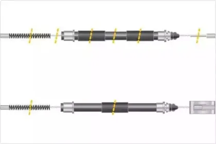 Трос, стояночная тормозная система MGA купить
