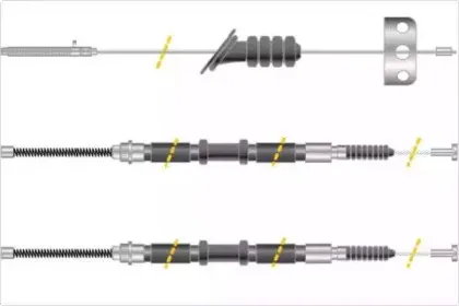 Трос, стояночная тормозная система MGA купить
