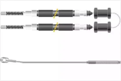 Трос, стояночная тормозная система MGA купить